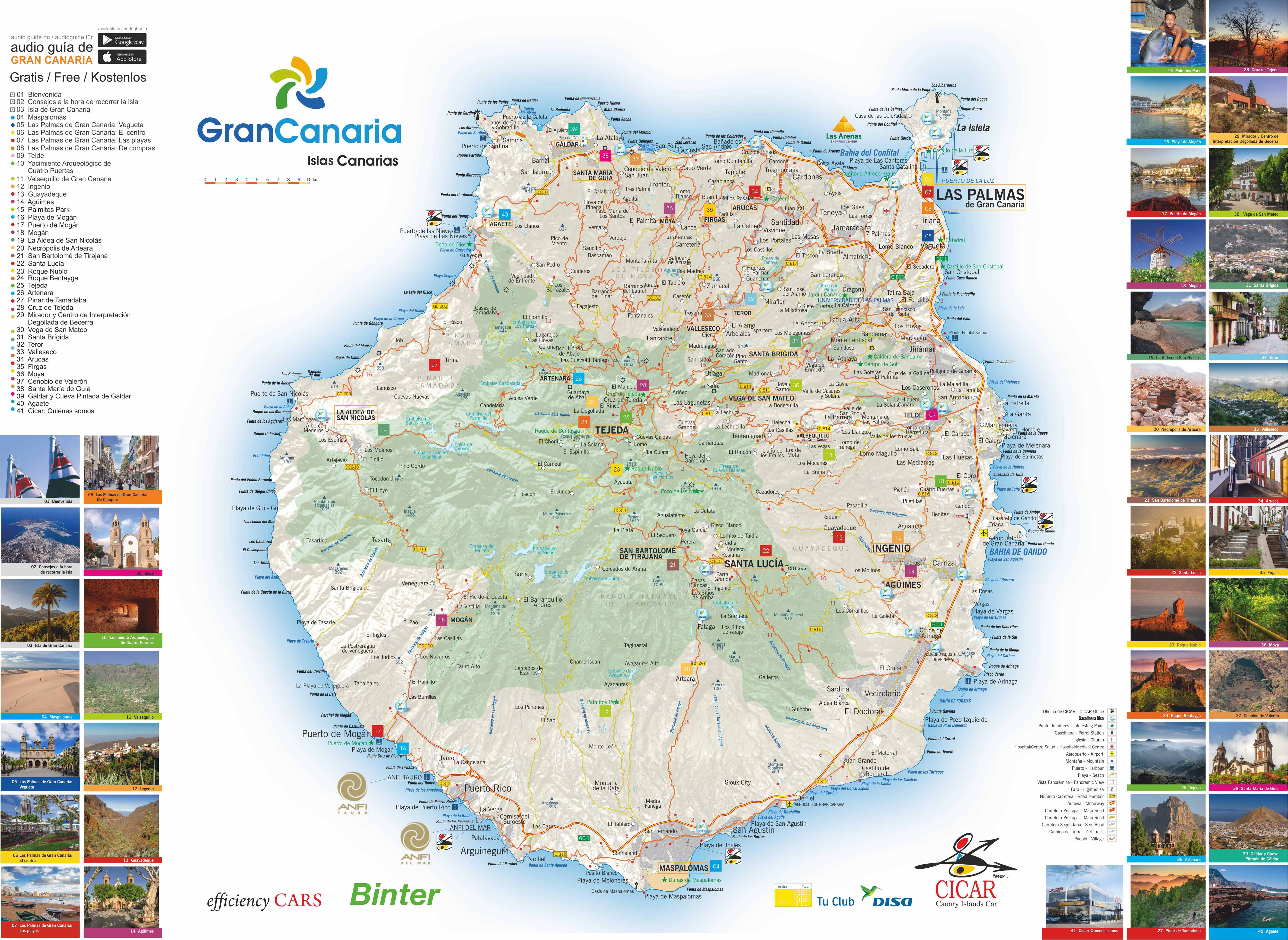 Mapas De Las Islas Canarias Cicar